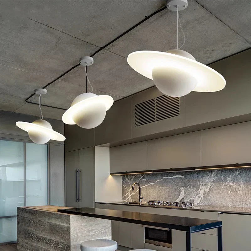 DecorBites™ LED Staircase Chandelier | Modern Pendant Lights for Living Room Decor