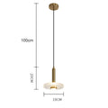 DecorBites™ LED Pendant Lights Acrylic Chandeliers Indoor Home Decor Lighting