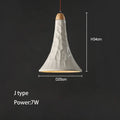 DecorBites™ Concrete High Pendant Chandelier for Bedroom, Restaurant, and Bar