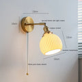 DecorBites™ Ceramic LED Wall Light for Home Indoor Decor Bedroom Bathroom Mirror