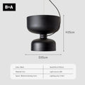 DecorBites™ LED Pendant Light: Minimalist Iron Fixture for Bedroom, Living Room, Restaurants & Bars