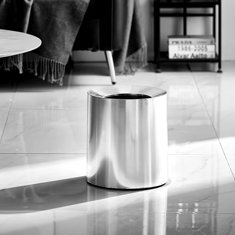 DecorBites™ Large Capacity Modern Waste Bins for Home and Kitchen