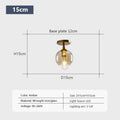 DecorBites™ LED Glass Ceiling Light Chandeliers for Modern Living Room, Bedroom, Dining Room, and Corridor