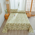 DecorBites™ Cartoon Printed Cotton Bedspread | Queen King | Durable Coarse Cloth | All Seasons