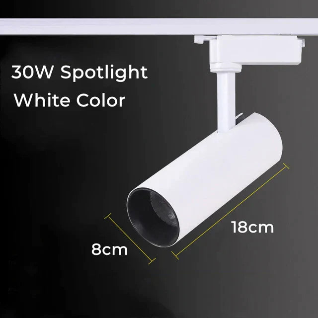 DecorBites™ LED Grille Track Light: Super Bright Ceiling Rail Lamp for Clothing Store