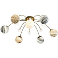 DecorBites™ Glass Ball Chandelier for Kids Room and Living Room