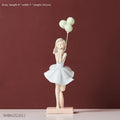 DecorBites™ Balloon Girls Resin Home Decor Ornaments