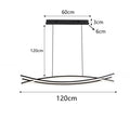 DecorBites™ Aluminum Suspension LED Chandelier for Kitchen Dining Table Island