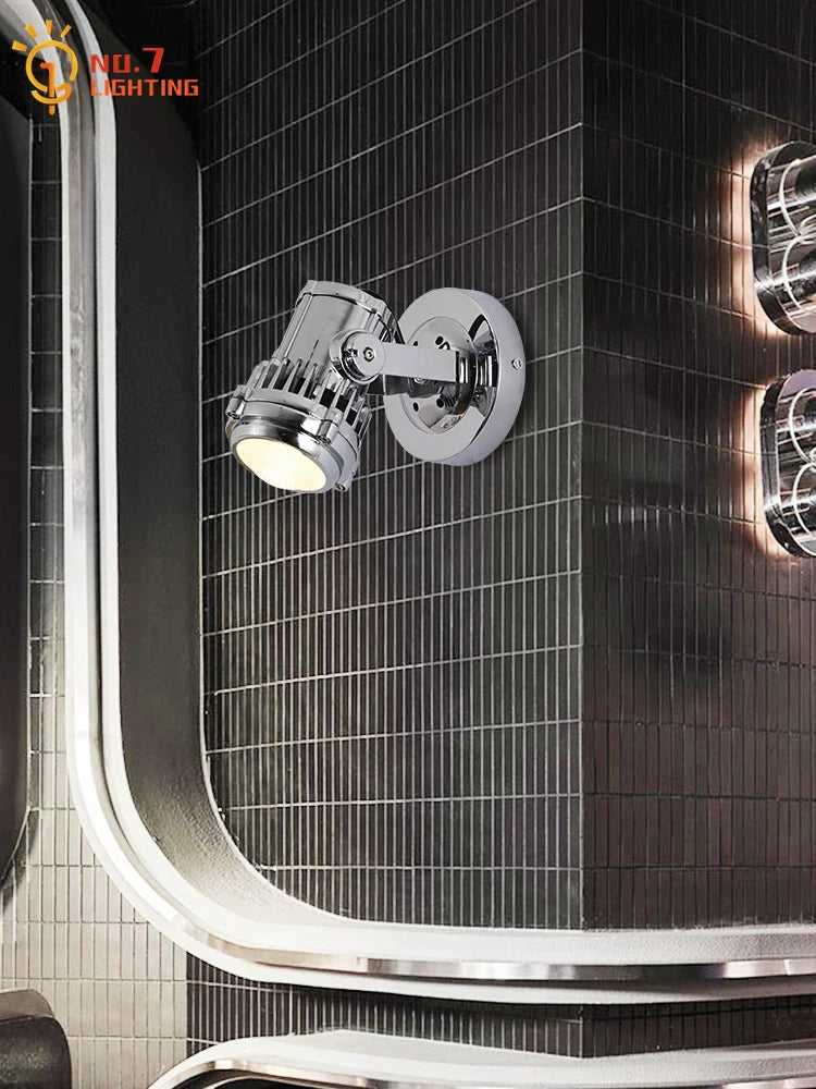 "DecorBites™ Industrial Wall Lamp: Vintage Retro Iron Art LED Interior Lighting for Home Decor"