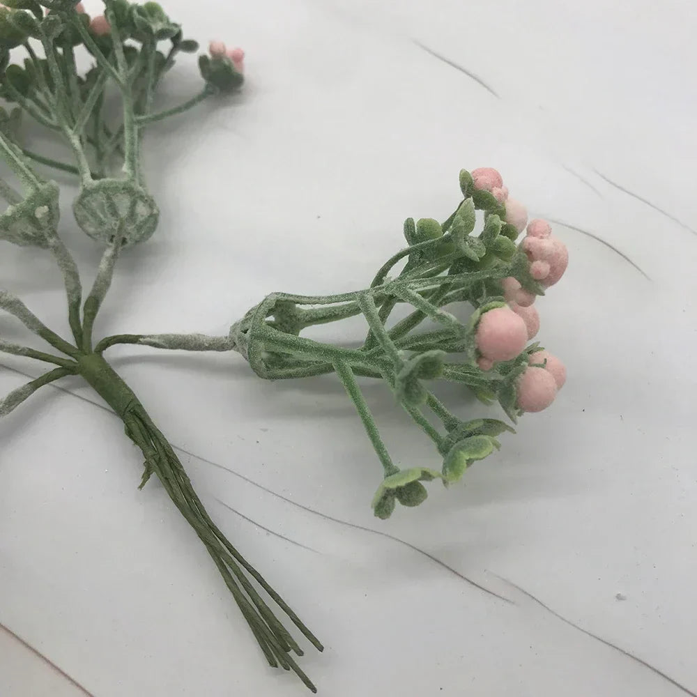 DecorBites™ Foam Ball Artificial Flower Home Decoration Set