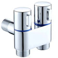 DecorBites™ Brass Wall Mounted Bidet Faucet Set with Double Use, Limited Space Angle Valve