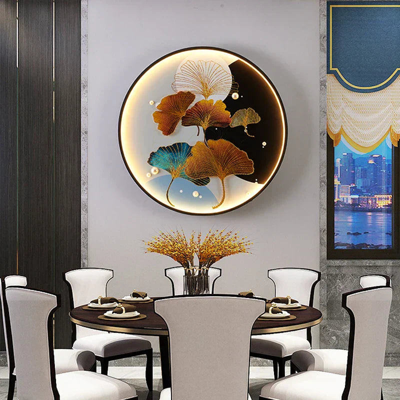 DecorBites™ Chinese Picture Wall Decoration Lamp - Modern LED Lighting for Home Décor