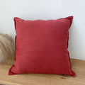 DecorBites™ Linen Fringed Pillow Cover for Home Bed Sofa Decoration