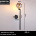DecorBites™ Glass Ball Wall Lamp for Modern Home Decor & Lighting Fixture