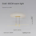DecorBites™ Black Gold LED Pendant Lights for Modern Minimalist Dining Room Chandelier