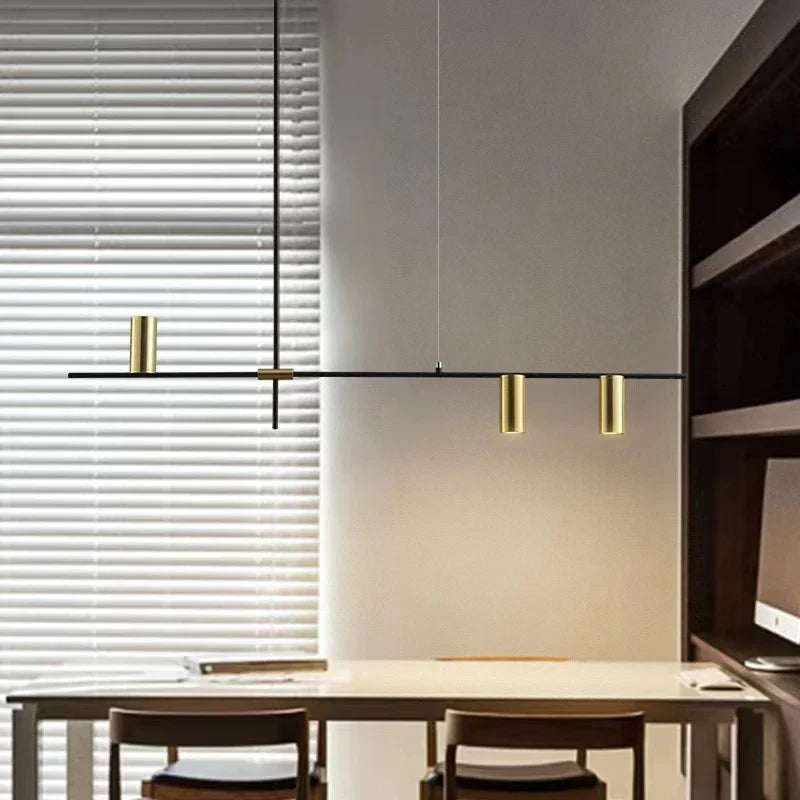 DecorBites™ Black Chandelier Pendant Lights for Dining Table, Kitchen, Living Room