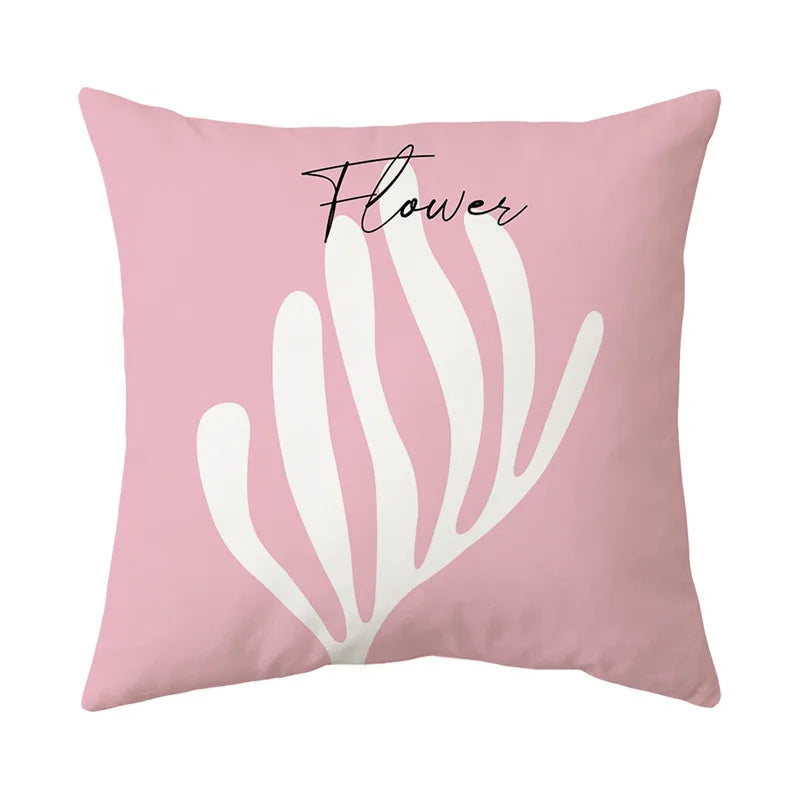 DecorBites™ Butterfly Pillowcase 45x45cm Modern Simple Design for Home Office Decor