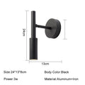 DecorBites™ LED Rotatable Wall Lamp 3W Spotlight Bedroom Sconce Light Fixture