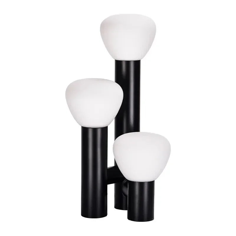 DecorBites™ Glass Table Lamp: Nordic Modern Minimalist Design for Living Room, Coffee, Bedroom
