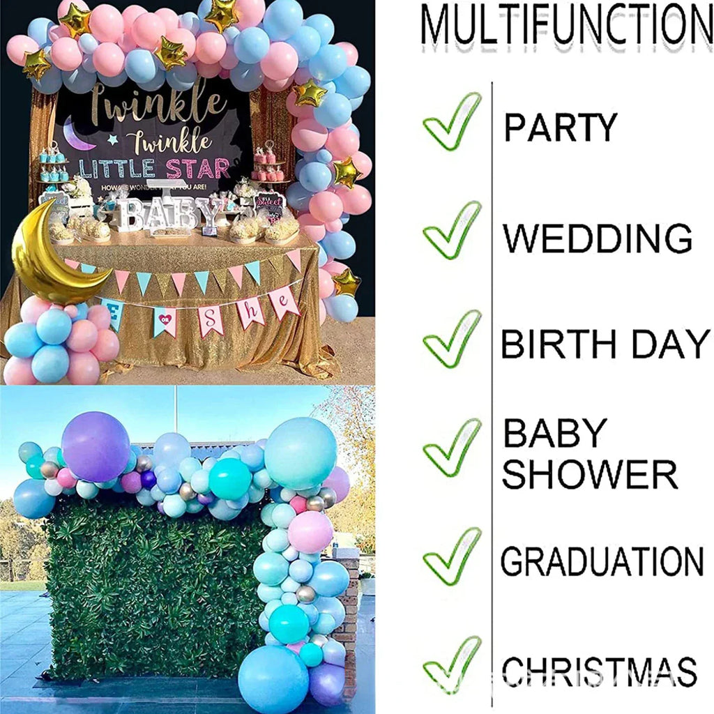 DecorBites™ Balloon Arch & Garland Kit for Wedding, Birthday, Party Decorations