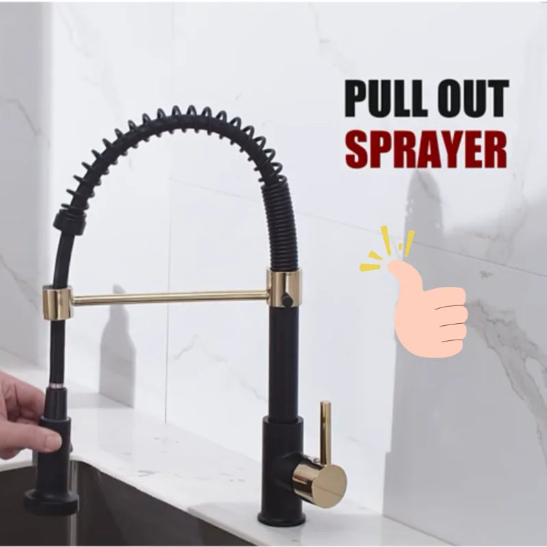 DecorBites™ Gourmet Faucets for Kitchen Bathroom, Mixer Tapware for Sink Washbasin