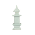 DecorBites™ Blue and White Porcelain Layered Tower Vases