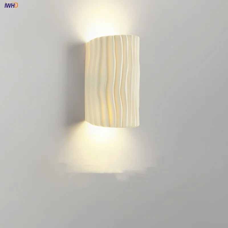 DecorBites™ Double LED Wall Lamp Sconce Bedside Reading Modern Nordic Decor Mirror Light