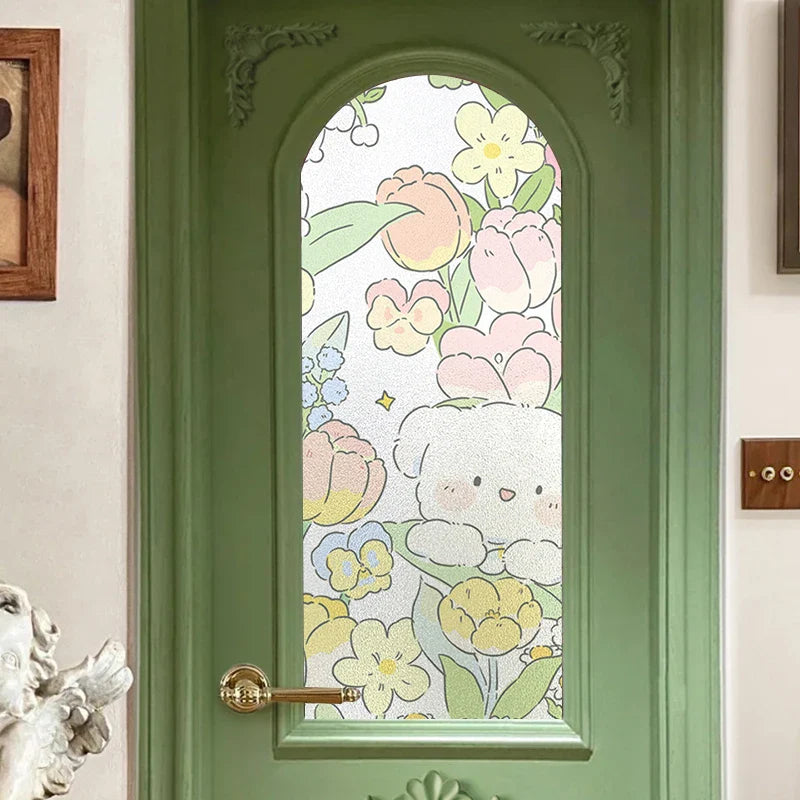 Kawaii Window Privacy Stickers
