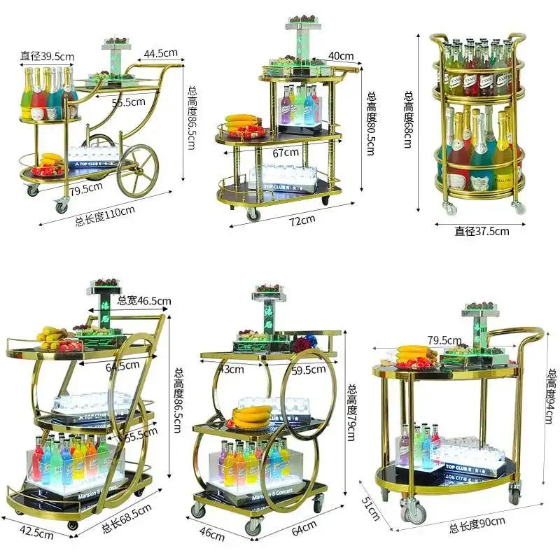 DecorBites™ Beauty Salon Trolley Beauty Furniture