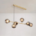DecorBites™ LED Glass Pendant Chandelier: Modern Nordic Style for Dining Room, Bedroom Decor