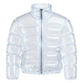 Wearable Beer Jacket Refillable Beverage Jacket Transparent Beer Jacket with Straw Refillable Beverage Puffer Coat Parties