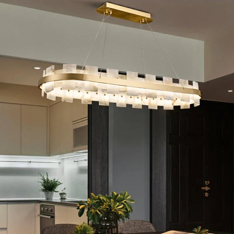 DecorBites™ LED Chandelier - Stylish Ceiling Lamp for Bedroom and Living Room Decor