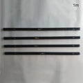 DecorBites™ Ceiling Track Rail Connector Set: Black/White, Straight/Cross, 0.5m/1m, 2-Wire