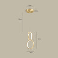 DecorBites™ LED Pendant Light: Modern Indoor Lighting for Living Room, Dining, and Bedroom