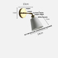 DecorBites™ Ceramic Wall Lights Rotatable LED, Modern Nordic Style for Hallway, Bedroom, Aisle