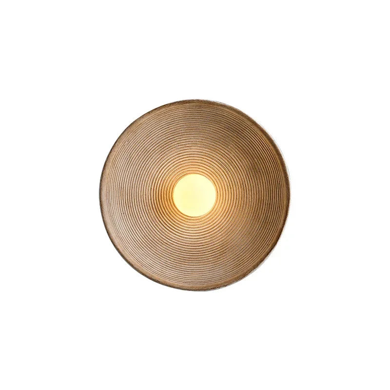 DecorBites™ Japanese Style Bedside Sconces Wall Lamp for Retro Indoor Decor