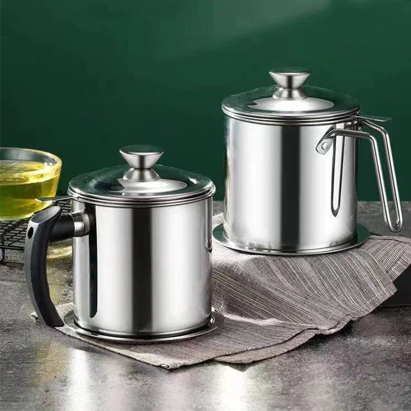 DecorBites™ Deep Fryer Pot with Strainer, Kitchen Cooking Tool for Frying Chicken and French Fries