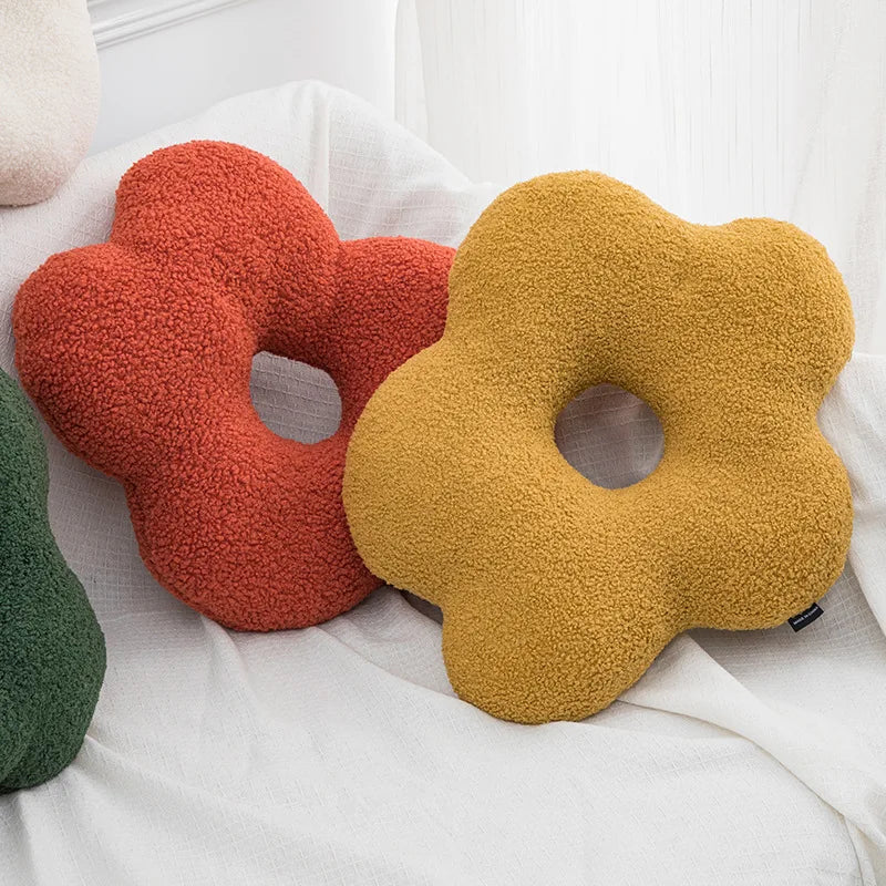 DecorBites™ 3D Flower Decor Nordic Cushion Throw Pillows for Home Farmhouse Decor
