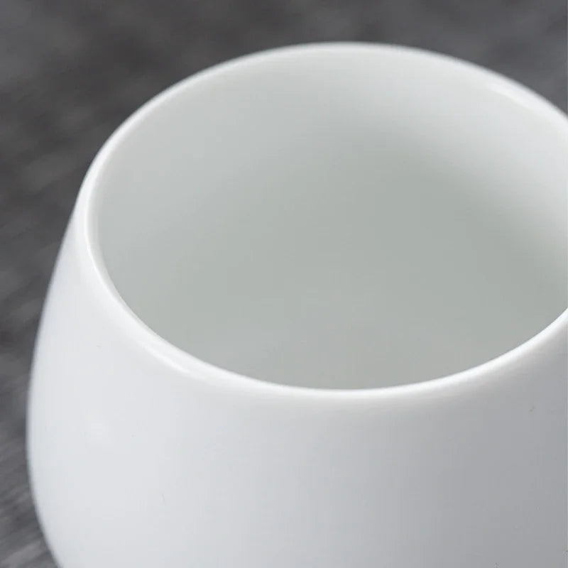 DecorBites™ Ceramic KungFu Tea Cup Small Coffee Cups Porcelain Teacup Pottery Water Cup