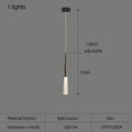 DecorBites™ Acrylic Cone Pendant Light for Villa Stair, Kitchen, and Restaurant.