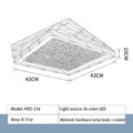 DecorBites™ Crystal Ceiling Lamp: Nordic Gold LED Light for Bedroom, Hotel, Office, Living Room.