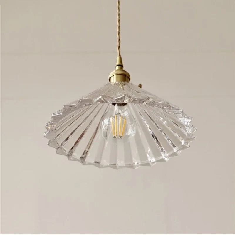 DecorBites™ LED Pendant Lamp Clear Glass Sconce Modern Minimalism Stair Light