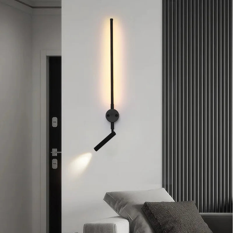 DecorBites™ Adjustable Angle LED Wall Lamp 3000K Sconces for Bedside Reading