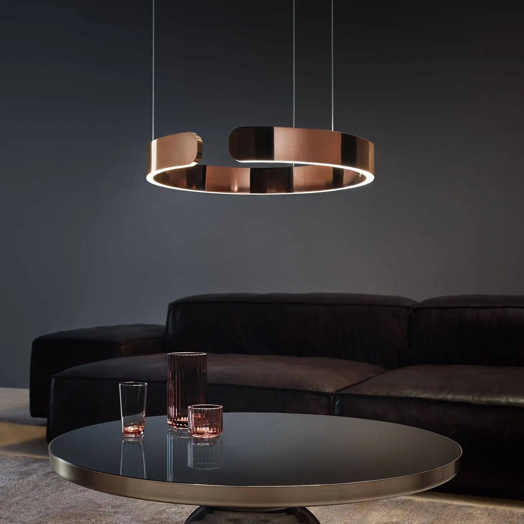 DecorBites™ LED Chandelier: Modern Indoor Lighting for Bedroom, Living Room, Study Hall