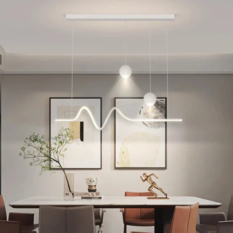 DecorBites™ LED Pendant Light Chandeliers for Modern Home Decor and Indoor Lighting