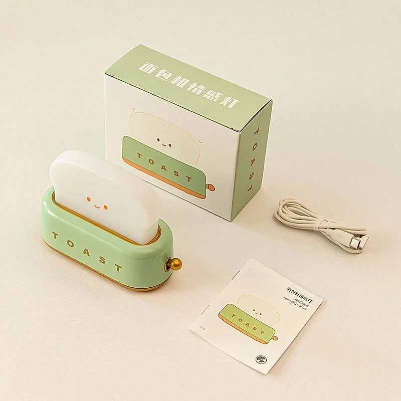 DecorBites™ Bread Maker Night Light USB Chargeable Table Lamp