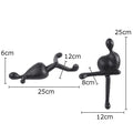 DecorBites™ Abstract Characters Resin Sculpture Desk Decoration Modern Home Decor Figure Statue