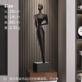 DecorBites™ Abstract Figure Art Sculpture: Luxury Living Room Decor & Housewarming Craft
