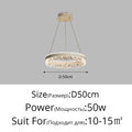 DecorBites™ LED Chandelier Pendant Light with Remote Control for Home Decor