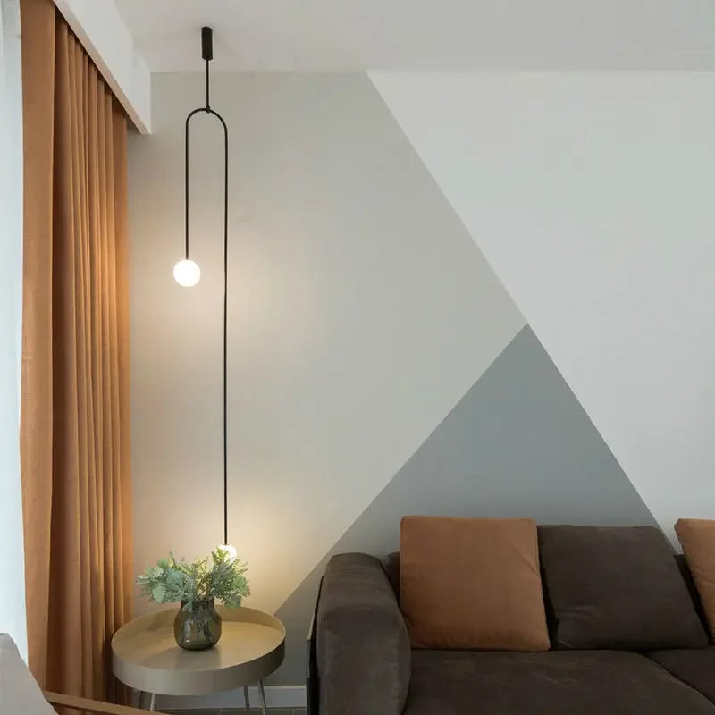 DecorBites™ Bronze Glass Ball Chandelier: Luxury Pendant Lights for Living Room, Bedroom, Hotel & Bar